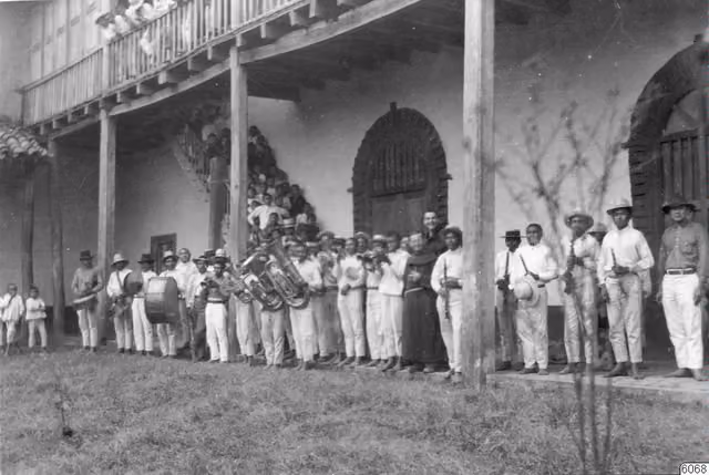 Mission Indian music band, Urubicha (Guarayos, Bolivia)