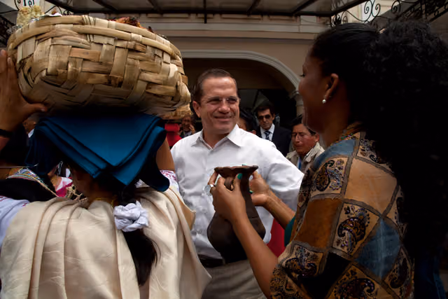 Preparations for the Inti Raymi (Quito, 2013)