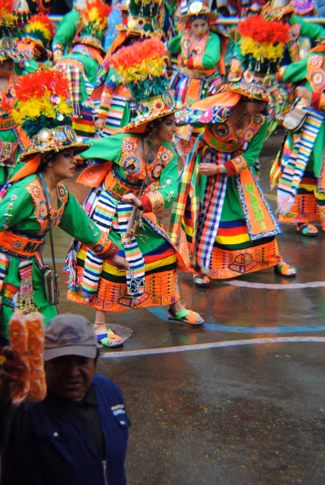 Tinku dance, Bolivian carnival