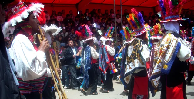 Sikuris of Taquile (27 June, Nueva Era), Puno, Peru