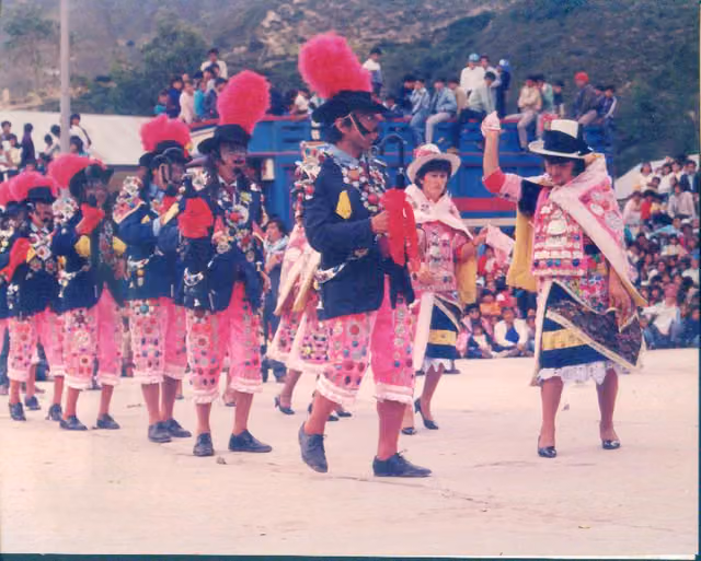 Concurso de danzas típicas en Paucartambo (Señor de Ancara)