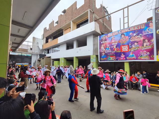 Festive traditional dance