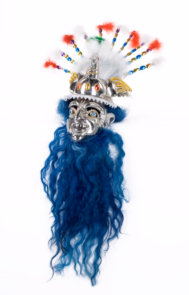 Máscara de diablada (Wellcome L0044727)