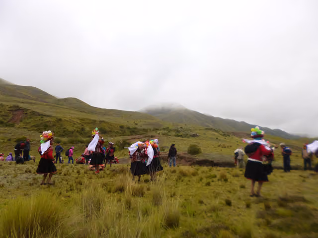 Linderaje boundary-walking, Fortaleza community, Cusco 2019 (photo 14)