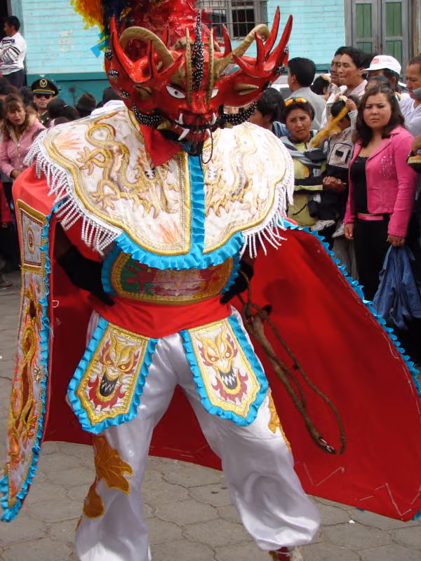 Diablada de Píllaro, photograph 082