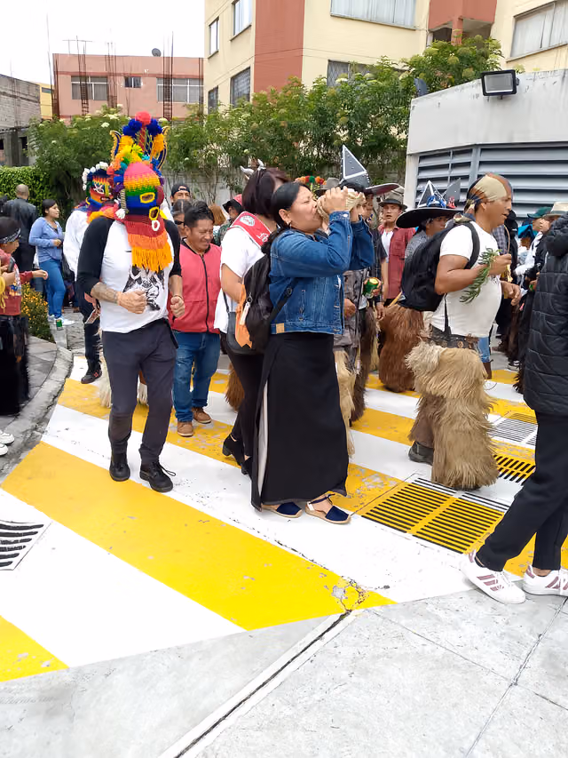“Los Topos”, hombres y mujeres de Cotacachi