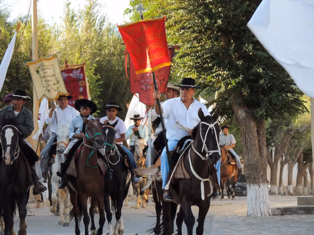 Fiesta patronal de la Virgen de la Candelaria en Molinos (Salta), 12