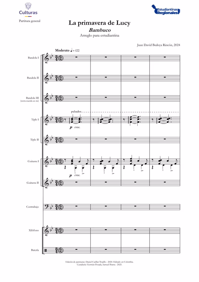 Bambuco La Primavera De Lucy — Page 1