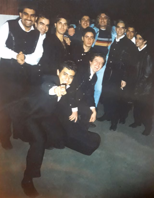 Ráfaga, original members