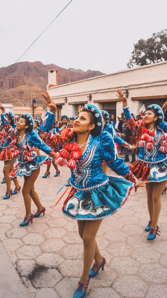 Women dancing in northern Argentina
