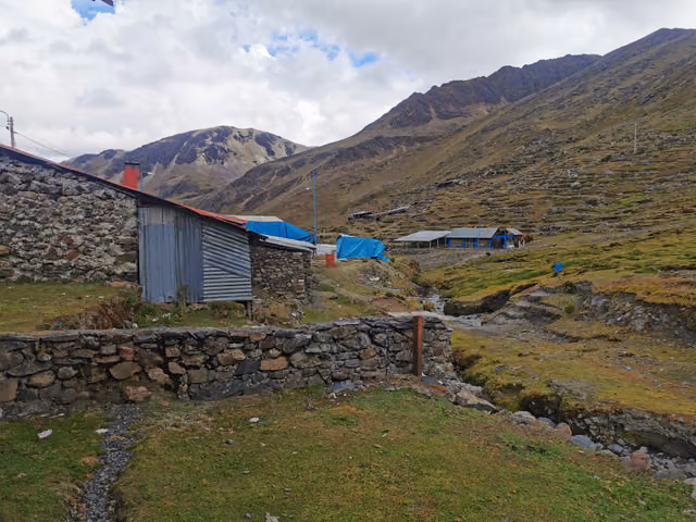 Restroom at the Qoylluriti sanctuary
