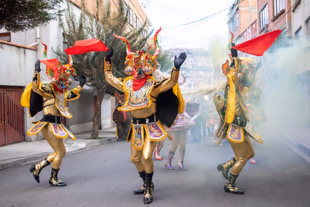 Diablada dancers, Bolivia (Diablada20)