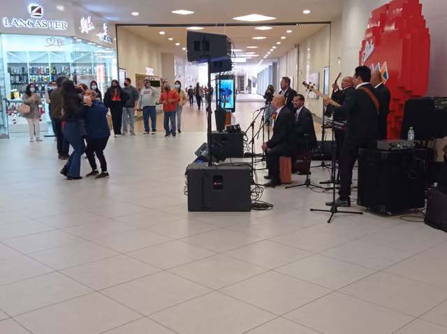 Ballroom dance with criolla music