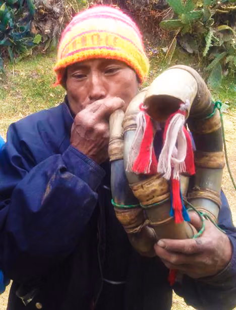 Waqrapuku en Lucanamarca