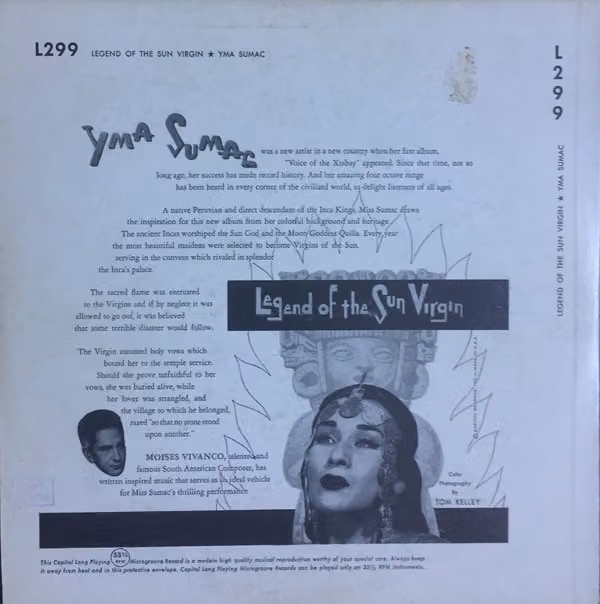 Yma Sumac – Legend of the Sun Virgin (Back)