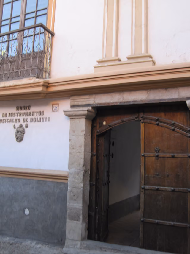 Museo de instrumentos musicales, La Paz, Bolivia