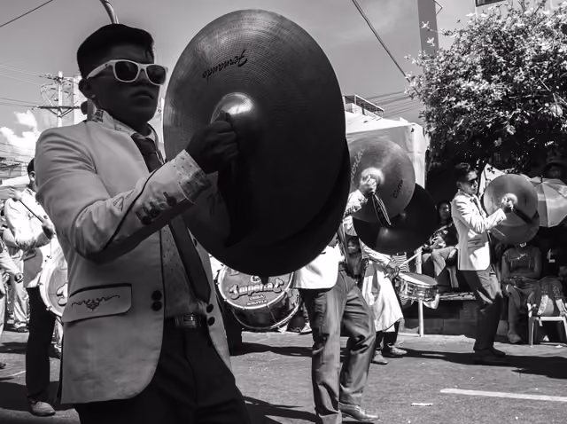 Musicians at the carnival (folk parade 06)
