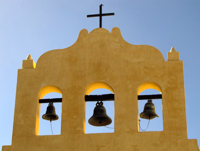 Campanario de la iglesia de San José en Cachi