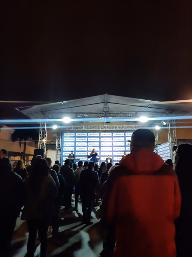 Criollo music concert for the national holidays
