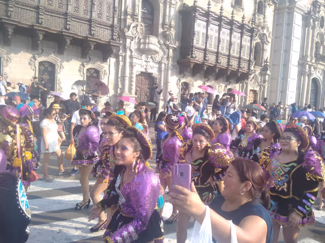 Morenada parade in Lima, Virgen de la Candelaria festival 2024 (photo 1304)
