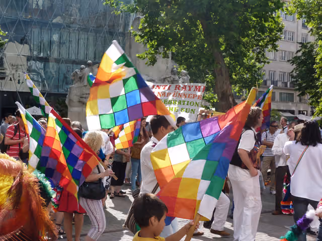 Inti Raymi party in Budapest, 2012