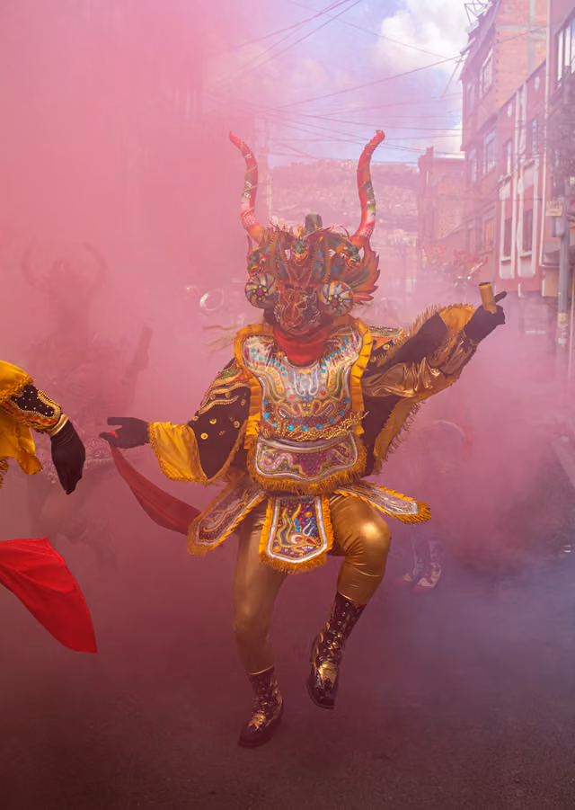 Diablada dancers, Bolivia (Diablada11)