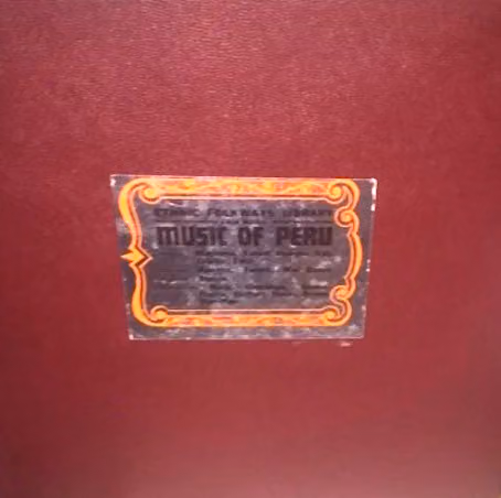 Music of Peru (Folkways, 1949)
