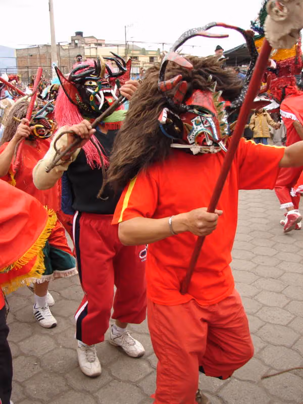 Diablada de Píllaro, photograph 087