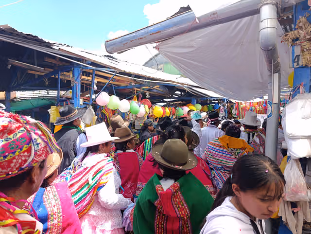 Doll made for the comadres festivity, Wanchaq Market, Cusco (22)