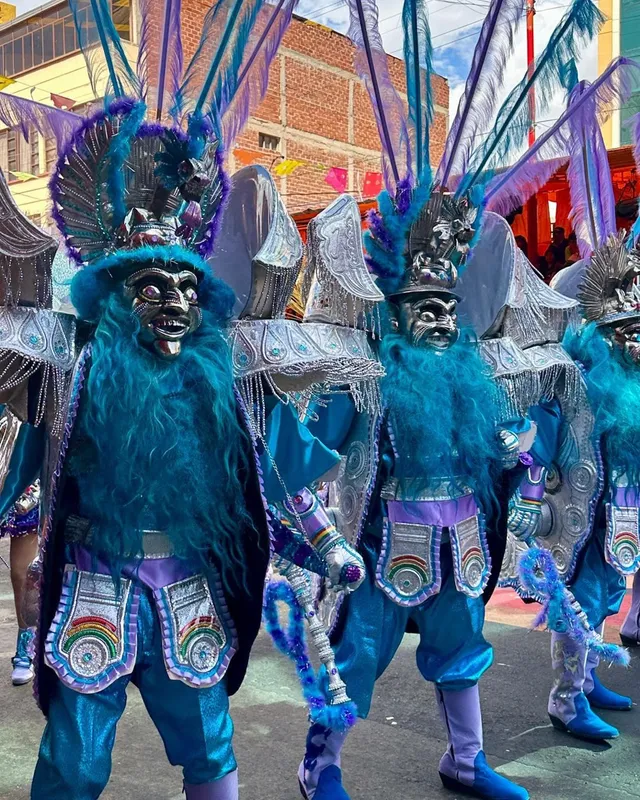 Danza de la morenada en el Carnaval de Oruro