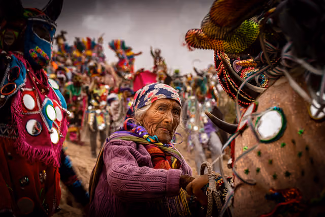 Doña Feliza Choique de Cunchilla, 80 years of Carnival