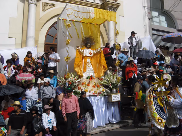 Image of the Señor del Gran Poder, La Paz (2010)