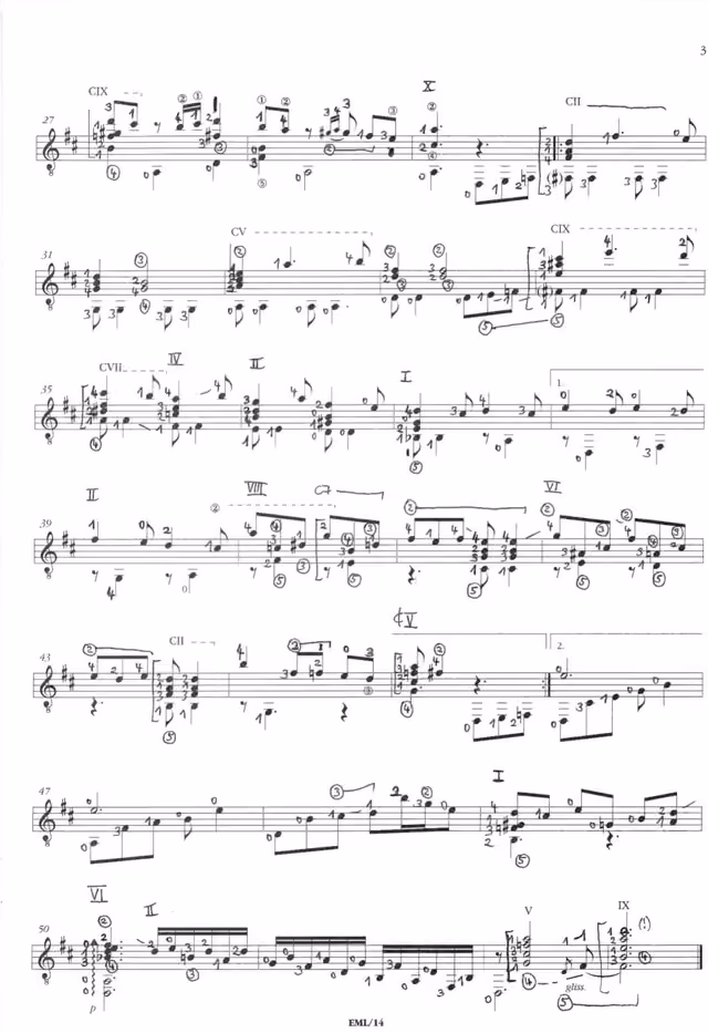 5 Ecuadorian pieces for guitar — Page 4