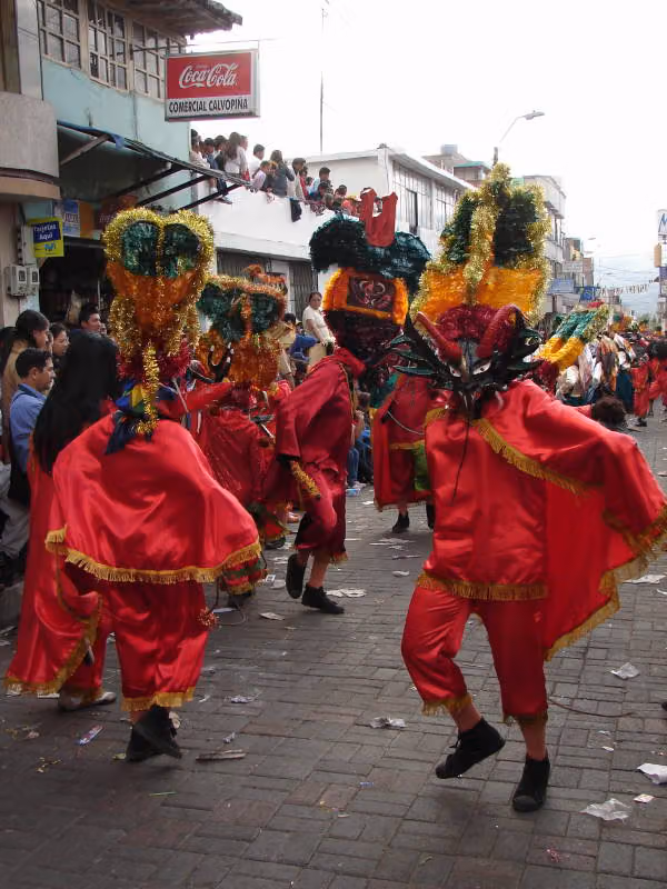 Diablada de Píllaro, fotografía 029 (6 de enero de 2007)