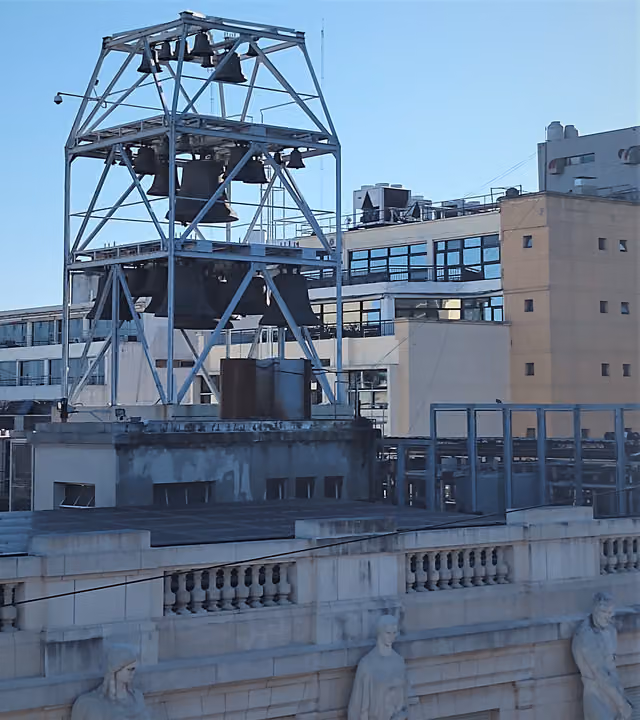 Carillon of the Buenos Aires Legislative Palace, side view