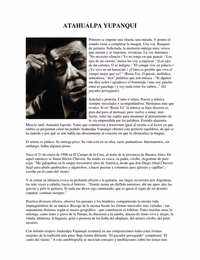 Complete songbook (Atahualpa Yupanqui) — Page 1
