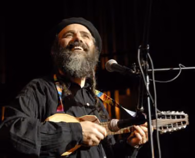 Yehuda with charango