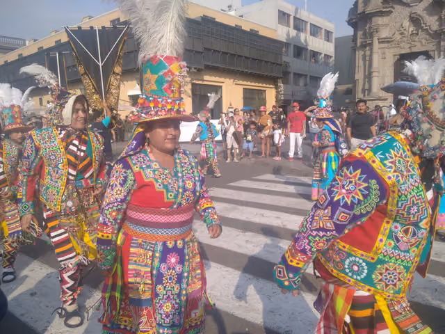 Morenada parade in Lima, Virgen de la Candelaria festival 2024 (photo 1271)