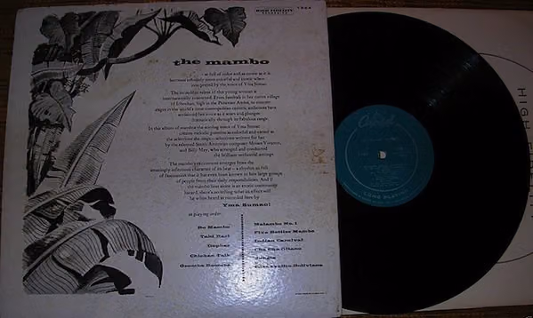 Yma Sumac – Mambo! (Contraportada y disco)