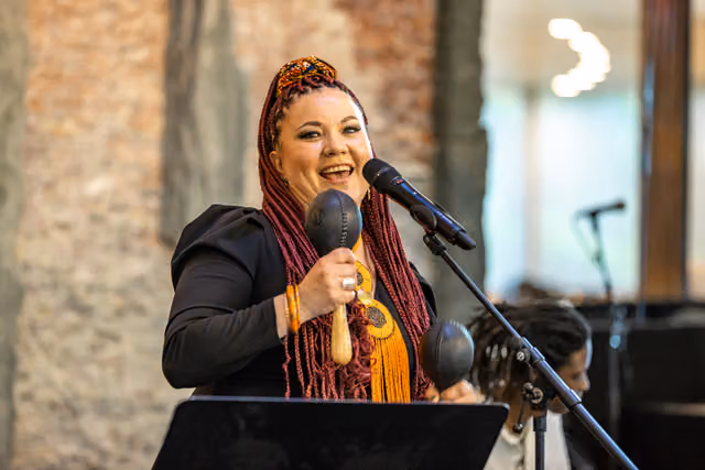 Kathyta Fuentes at the World IP Day 2022 reception