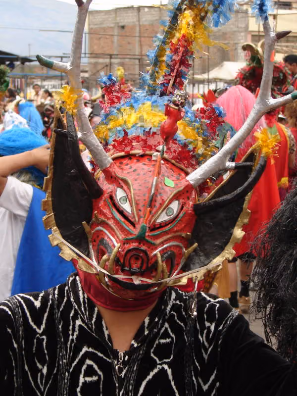 Diablada de Píllaro, photograph 071