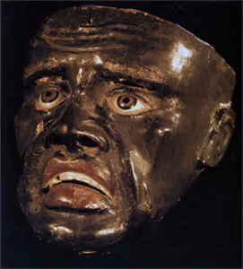 Morenada mask from 1875, Oruro