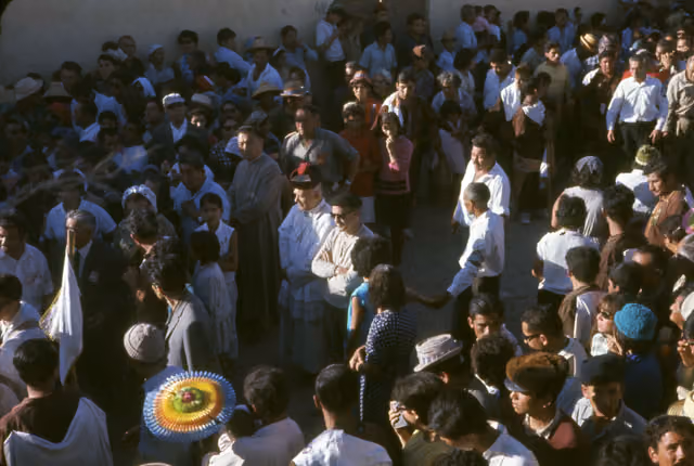 Multitud en la Fiesta de La Tirana (Chile), 1966-1967