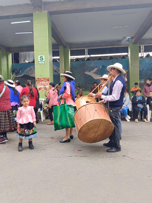 Músicos de la primera presentación
