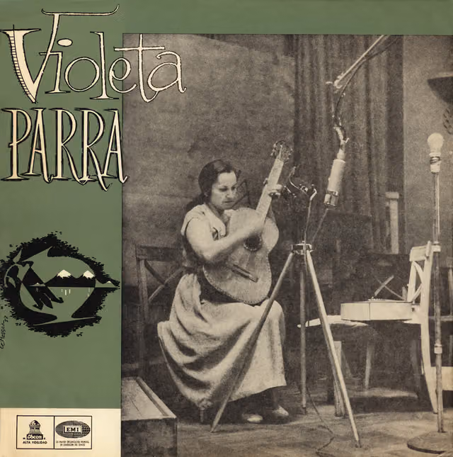 El folklore de Chile, vol. I: Violeta Parra, canto y guitarra