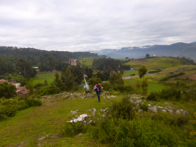 Linderaje boundary-walking, Fortaleza community, Cusco 2019 (photo 50)