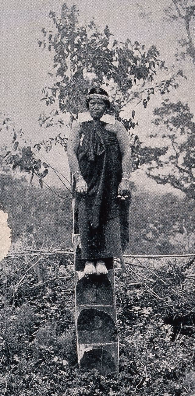 Shaman or medicine woman, Araucanía (Chile)