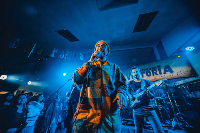 Pablo Vargas, vocalist of Juanafé