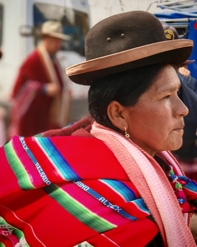 K'aperos of Huancané in festive parade 05