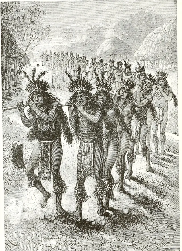 Ilustración de la Universal history de Ridpath (1897)